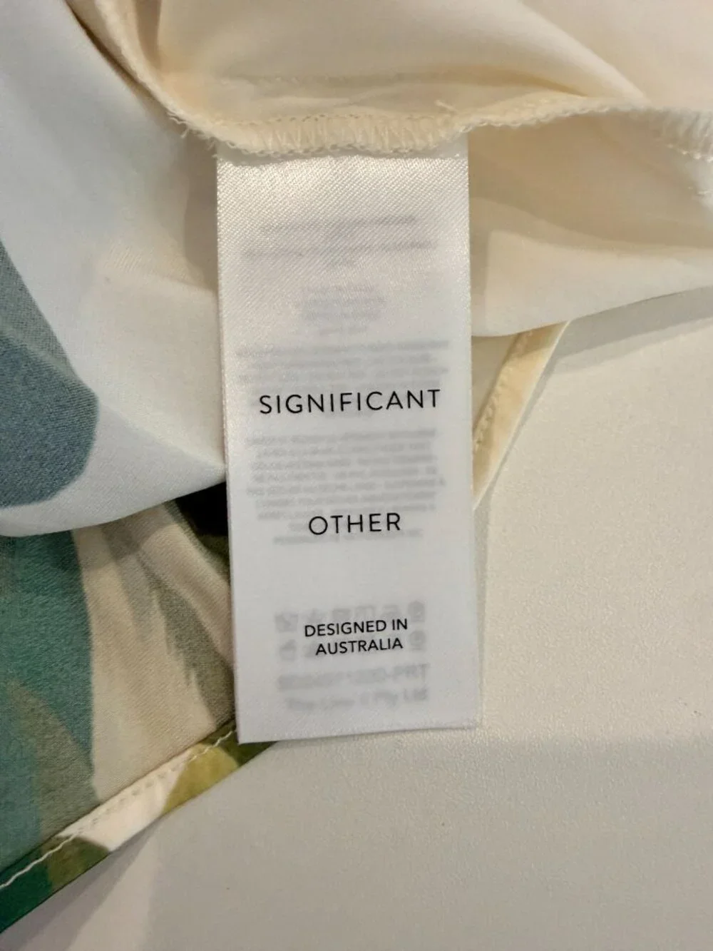 Significant Other Mariah Midi Dress Hibiscus Tile - Size 8 - Picture 8 of 9